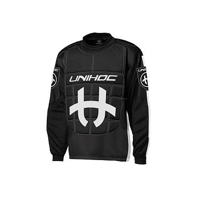 Unihoc Brankářský SET Shield JR black + maska shield black/white