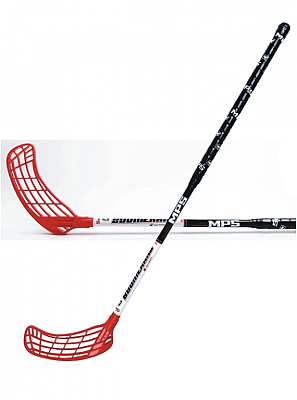 Florbalový set MPS Boomerang Red/Black (12 hokejek)