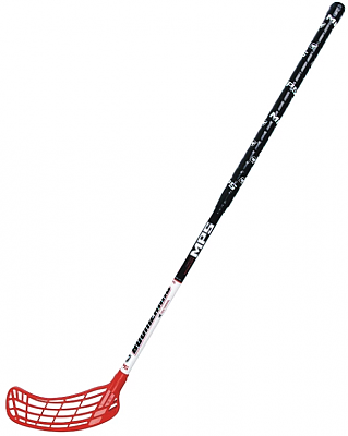 Florbalový set MPS Boomerang Red/Black (12 hokejek)