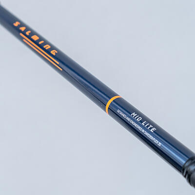 Salming Quest2 Mid Midlite 35 JR Navy/Nectarine