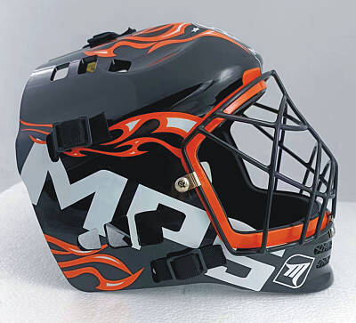 MPS brank. maska Pro Flame - Black/Orange