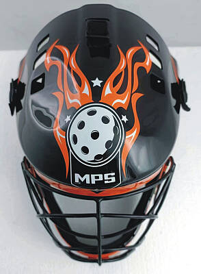 MPS brank. maska Pro Flame - Black/Orange