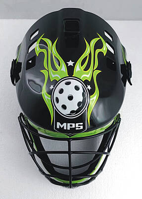 MPS brank. maska Pro Flame - Black/Green