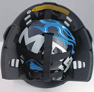 MPS brank. maska Pro Flame - Black/Blue