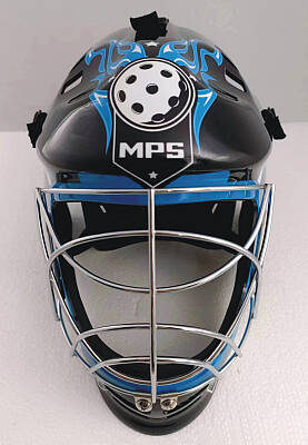 MPS brank. maska Pro Flame - Black/Blue/Chrome