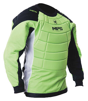 MPS Green brankářský set + maska  Pro Flame - Black/Green + Florbalové rukavice MPS