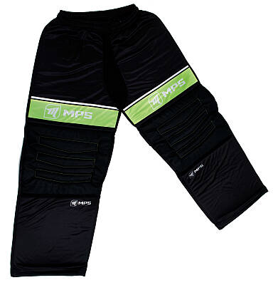 MPS Green brankářský set + maska  Pro Flame - Black/Green + Florbalové rukavice MPS