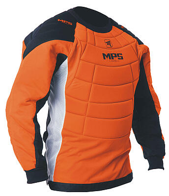 MPS Orange brankářský set + maska  Pro Flame - Black/Orange + Florbalové rukavice MPS