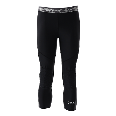 McDavid Hex 3/4 Tight With Knee Pads Black