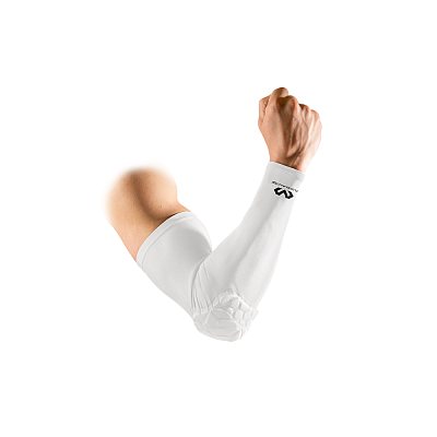 McDavid 6500 Hex Shooter Arm Sleeve bílá vel. M