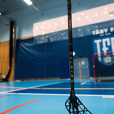 Salming Trident Q-series Carbon Pro 2.0 LTD 27 Black/Gold + čepel zdarma