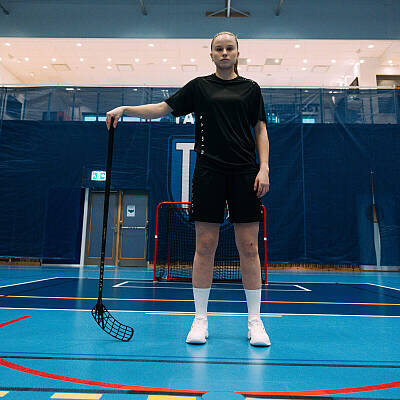 Salming Trident Q-series Carbon Pro 2.0 LTD 29 Black/Gold + čepel zdarma