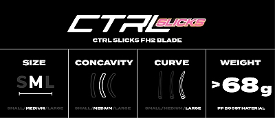 Fatpipe čepel CTRL SLICKS PPB SHRIMP PINK/PE GOLD FH2