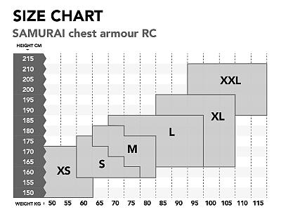 Blindsave brankářská vesta Samurai Chest armour RC (LS)