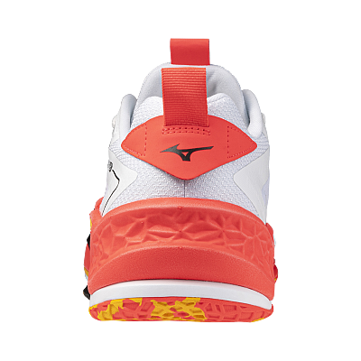 Mizuno Wave Stealth Neo 2(U) / White/Fiery Coral 2/Citrus
