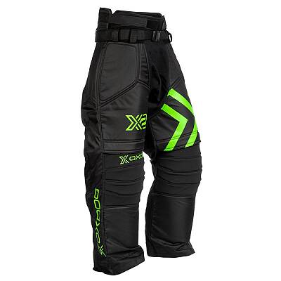 Oxdog brankářské kalhoty X2 Goalie Pants SR Black/Green