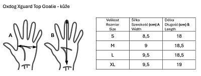 Oxdog Xguard Top Goalie Glove Skin Black