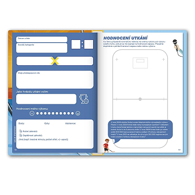 Moje florbalová sezóna - deník florbalisty