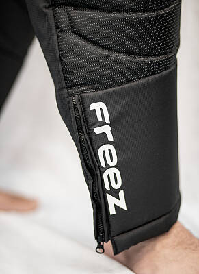 Freez G-180 Goalie Pants black Brankářské kalhoty