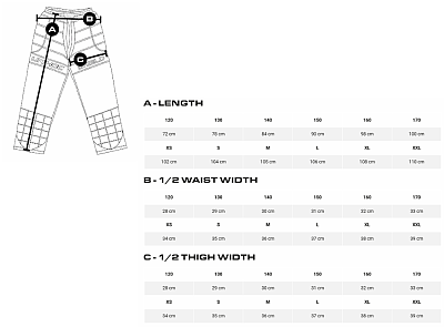 UNIHOC brankářské kalhoty Shield JR black/white