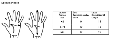 MPS Spiders brankářské rukavice