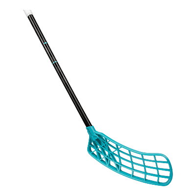 Salming Q-Series Carbon Pro 2.0 Icon Trident TX 29 Black / Laguna Blue + čepel zdarma