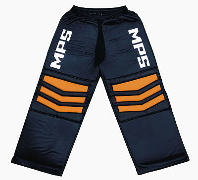 MPS ELITE brankářsky set Orange + maska  Pro Flame - Orange/Black+ Florbalové rukavice MPS
