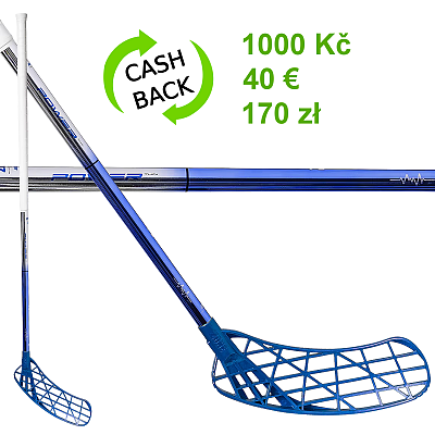 Zone floorball Air/Two Power 27 Thin chrome/blue