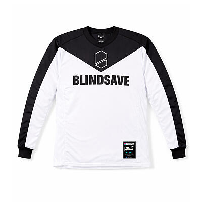 Blindsave Vault Goalie Jersey Top White & Black