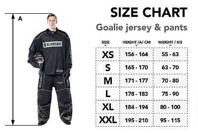 Blindsave Vault Goalie Pants RC Black & White brankářské kalhoty
